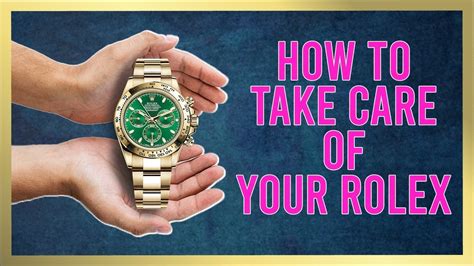 how to take care of a rolex|Rolex maintenance without refinishing.